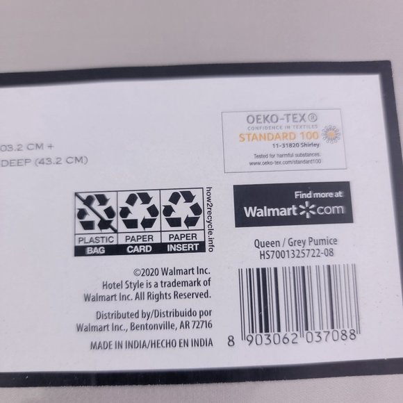 Hotel Style 1200 Thread Count Soft Cotton Sheet Set - Queen Size - Picture 9 of 13